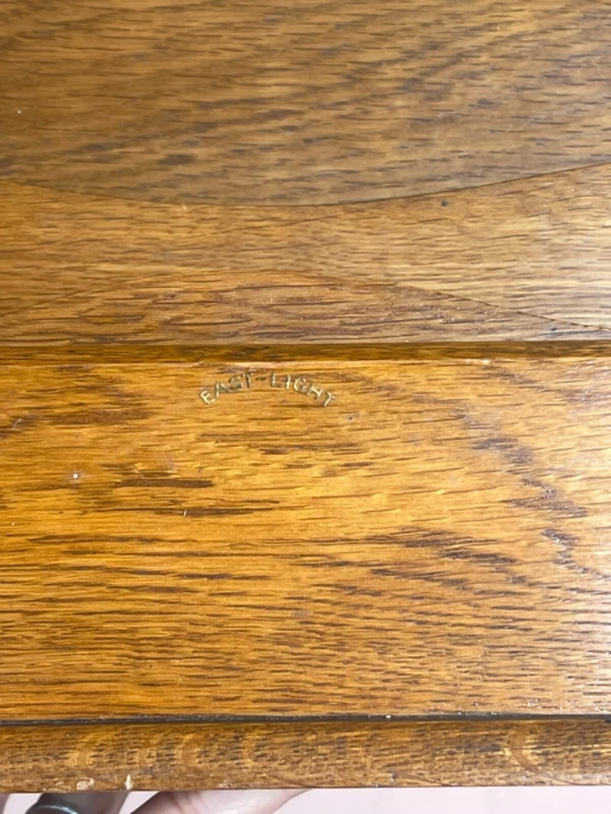 Unique antique wooden oak letter organiser wall organiser desk tidy dark academia