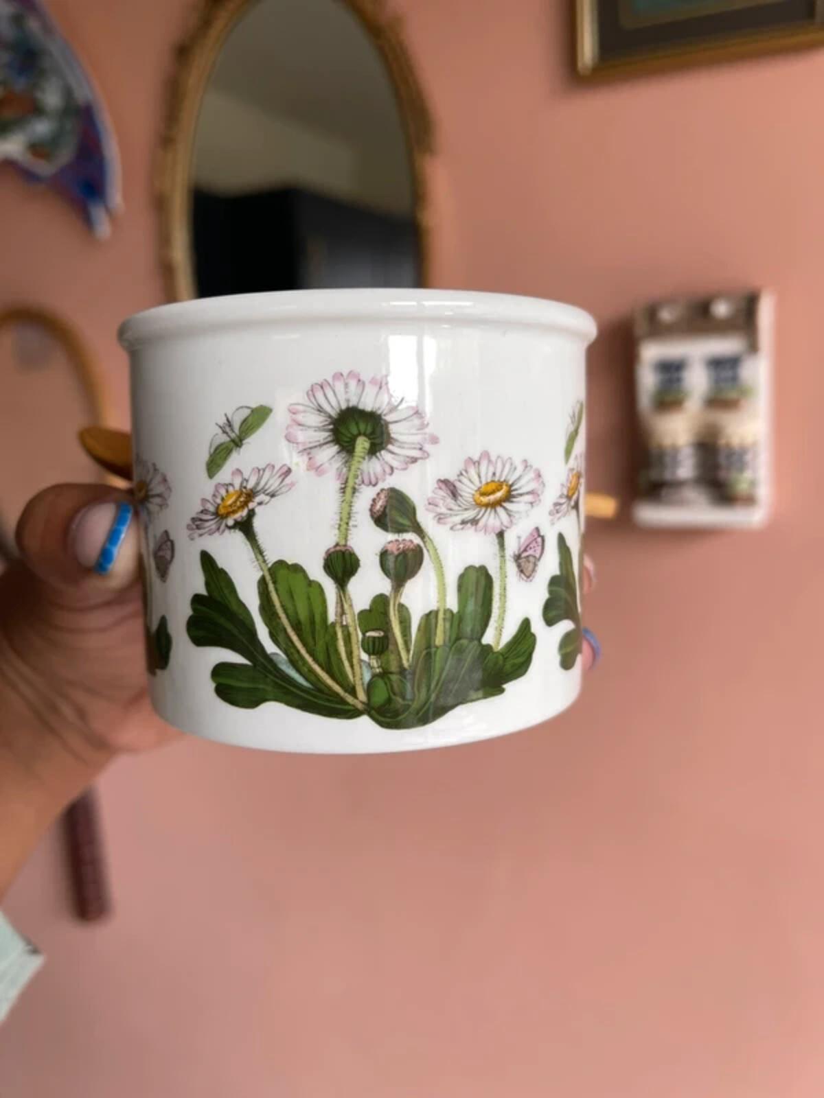 Portmeirion Botanic Garden Conserve Jar + wooden spoon