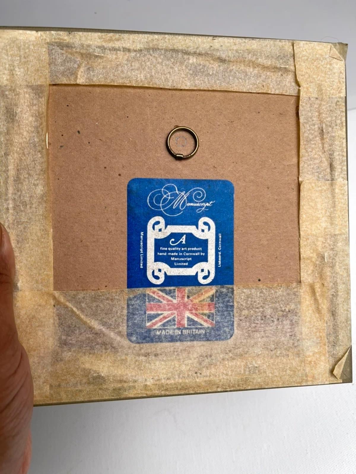 Vintage Silhouette print drawn by J Morgan titled Poéme