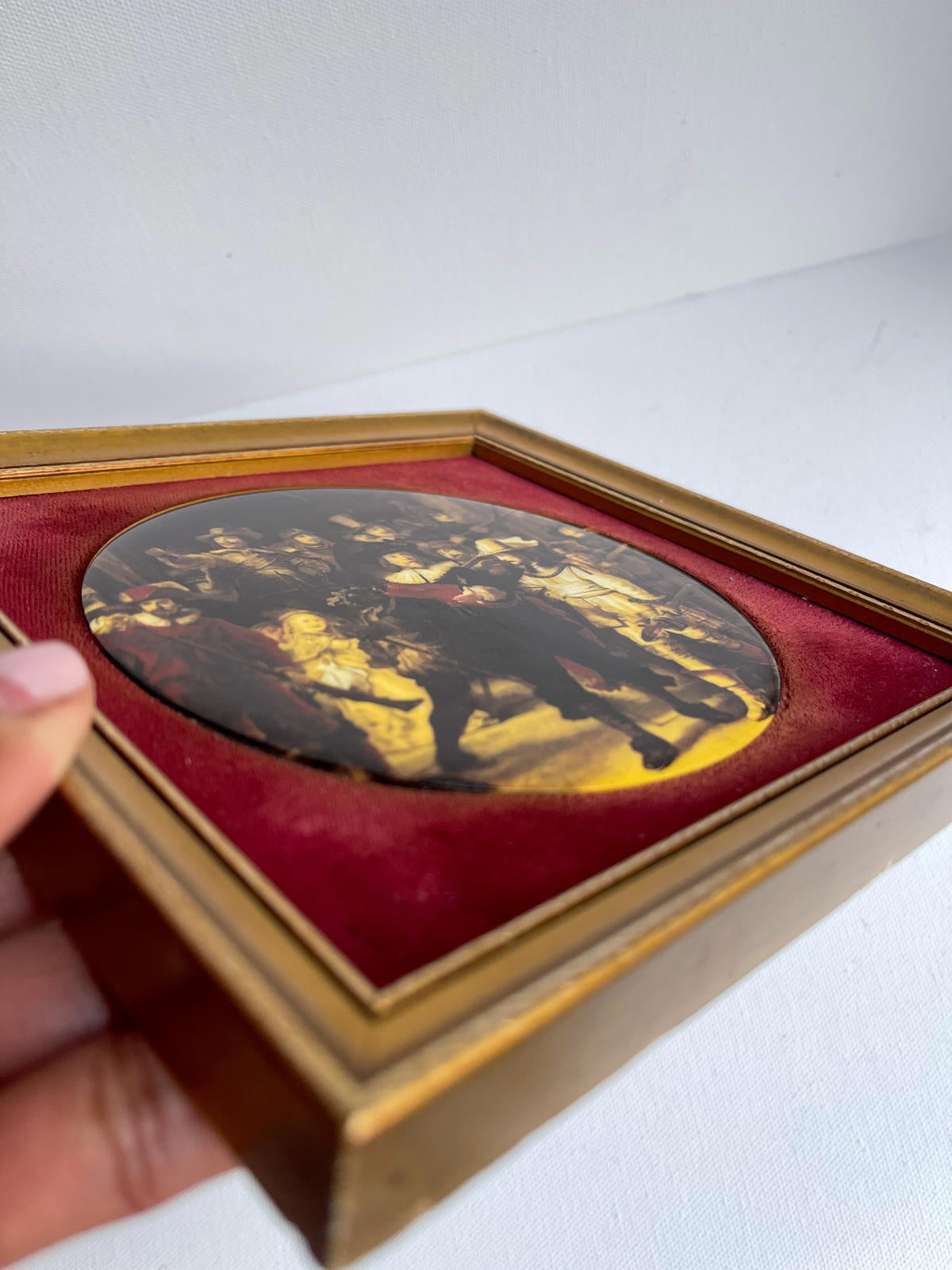 Vintage Harleigh China Co Genuine Staffordshire Ceramics Rembrant Nightwatch
