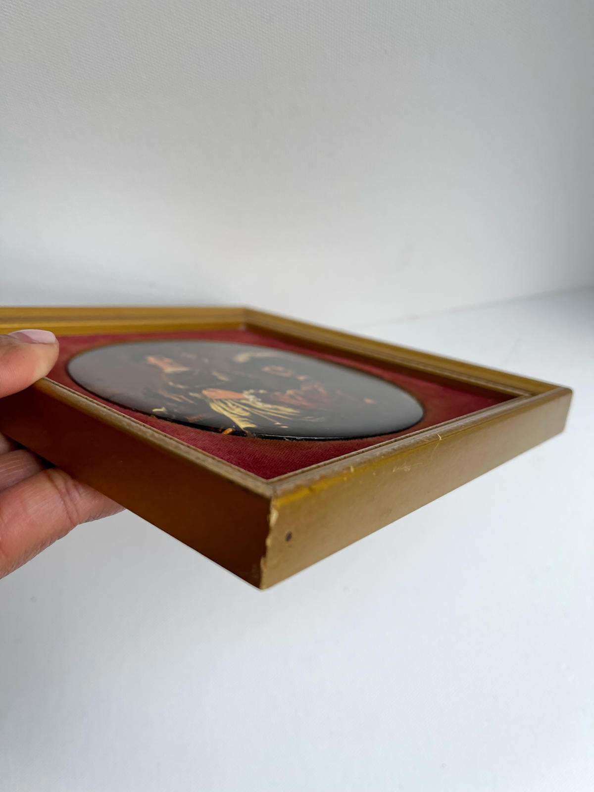 Vintage Harleigh China Co Genuine Staffordshire Ceramics Rembrant Self portrait