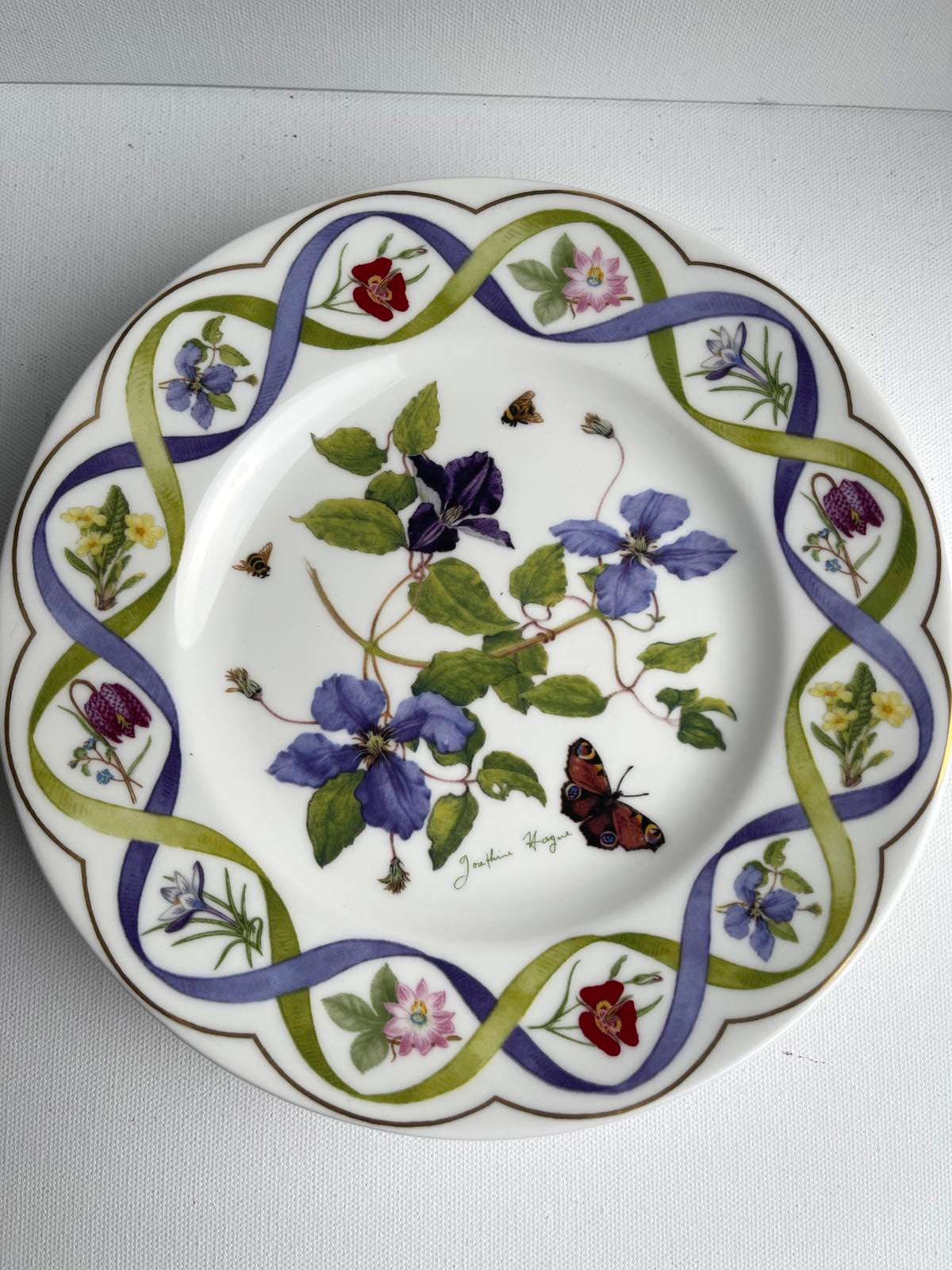 6x Wedgwood Limited Edition of 15,000 Display Plate The Flower Artists Of Kew