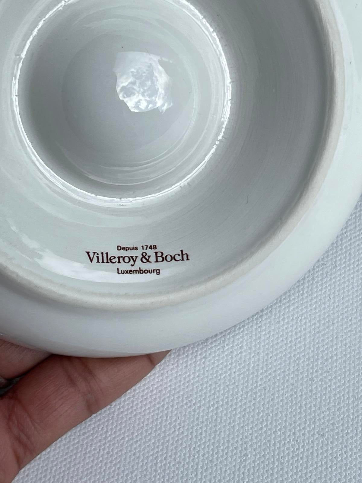 2 Vintage Villeroy & Boch Botanica egg cups