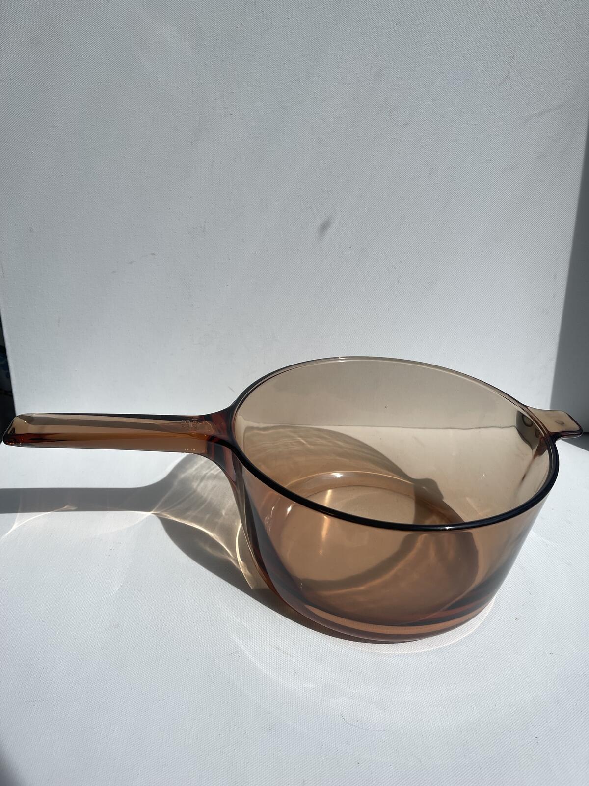 Corning Visions - Vision Ware - 2.5 Liter Pot Pan heavy glass pot