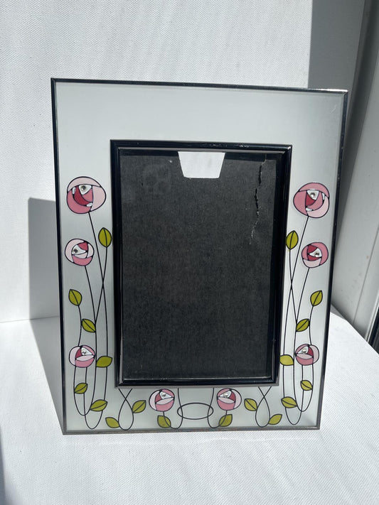Vintage Mackintosh inspired floral picture frame