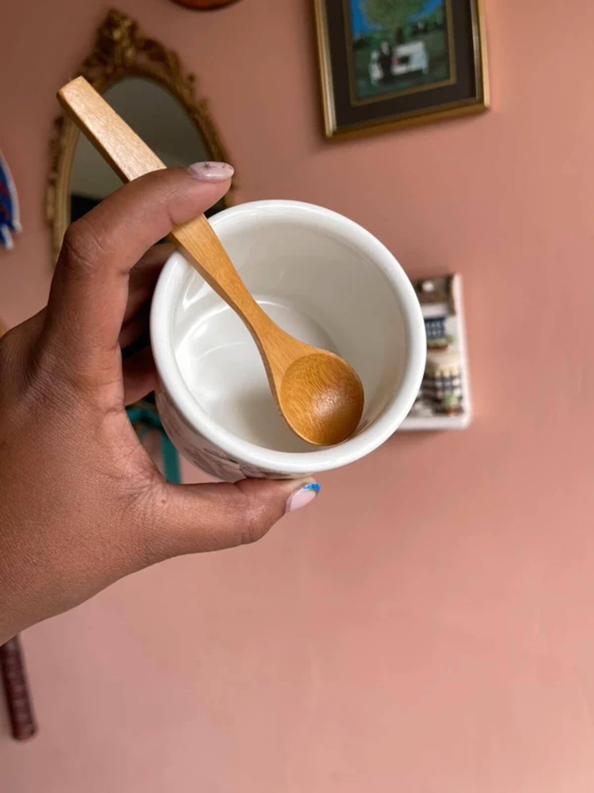 Portmeirion Botanic Garden Conserve Jar + wooden spoon